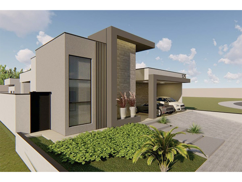Casa térrea no Condomínio Helvetia Park, em Indaiatuba/SP. Construção com 252 m² e 490 m² de terreno. Piscina com SPA e aquecimento solar, além do banheiro externo. Quatro suítes, sendo duas com closet; escritório e lavanderia. Área social integrada.