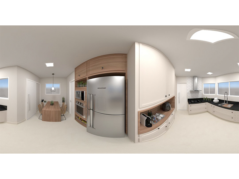 Reforma Completa de Sobrado no Condomínio Vila Romana, em Indaiatuba/SP. Com 390 m² construídos e 400 m² de terreno. Modernização do imóvel e gestão completa. Modificações na marcenaria, revestimentos, iluminação e pintura. 