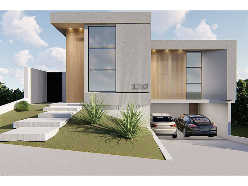 Casa térrea com garagem subterrânea no Swiss Park , Residencial Lugano, em Campinas/SP. Com 218 m² construídos e 360 m² de terreno. Três suítes, sendo uma com closet. Área externa com piscina com SPA e aquecimento solar. Área social integrada.