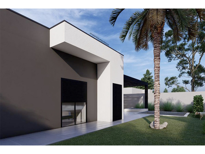 Casa térrea no Residencial Ecovilla Boa Vista, em Valinhos/SP. Com 250 m² de construção e 508 m² de terreno. Três suítes, sendo duas com closet, e área social integrada. Na área externa, piscina com SPA e aquecimento solar; banheiro externo.