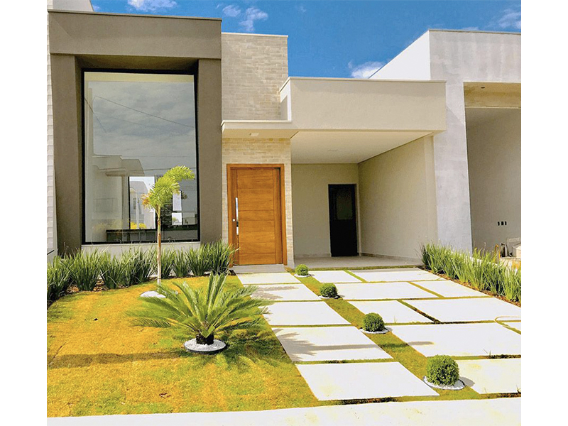 Casa térrea no Condomínio Breschia, em Indaiatuba/SP. Possui 135 m² de construção e 250 m² de terreno. Com área social integrada, garagem para dois carros, móveis planejados e aquecedor solar. 