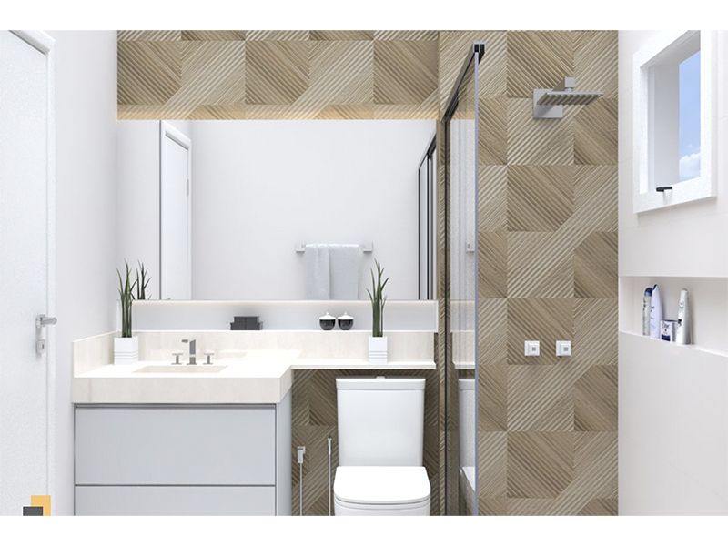 Reforma completa de apartamento no Residencial Villeneuve, em Campinas/SP. Com 100 m². Três meses de obra, projeto e execução completa. Modificações nos revestimentos, pintura, louças e metais, rebaixamento de gesso e iluminação. Gestão completa.