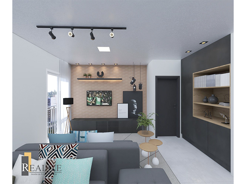 Reforma completa de apartamento no Residencial Villeneuve, em Campinas/SP. Apartamento com 100 m². Três meses de obra. Gestão completa, projeto e execução desde o recebimento com a construtora até a instalação de eletrodomésticos. 