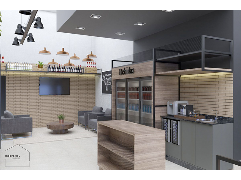 Reforma Comercial completa na Sapor Carnes Nobres, em Indaiatuba/SP. Reforma completa com porteira fechada. Mudanças na marcenaria, louças e metais, revestimentos, pintura, rebaixamento de gesso, iluminação e quadros decorativos. Gestão completa.